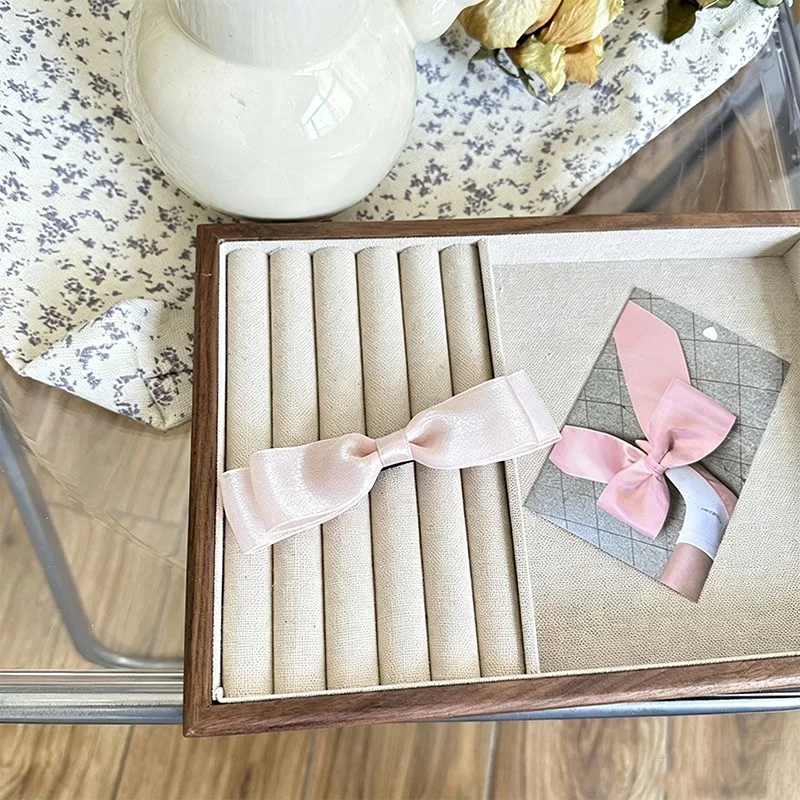 Korean Pink Color lMesh Bow Baby Hairpins Fairy Princess Girl Back Head Hair Clips Side Clip Kids Headwear Hair Accessories