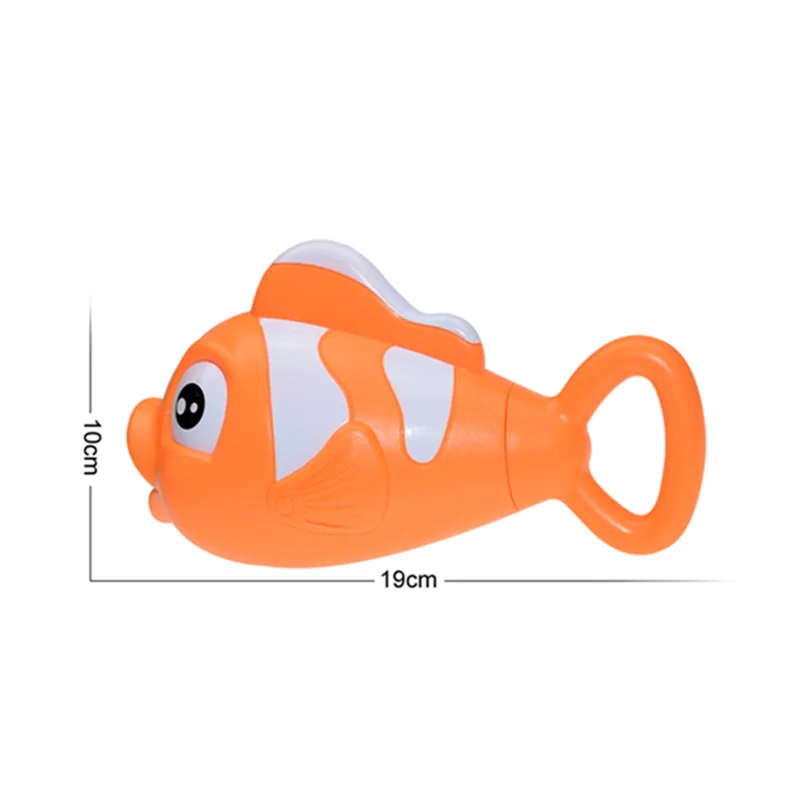 Kinder Sommer Outdoor Spielzeug Clown fisch spray Wasser Pistole Spiel Spielzeug Kid Pumpen Leichte, Tragbare Wasser Spray Strand Schwimmen Spielzeug