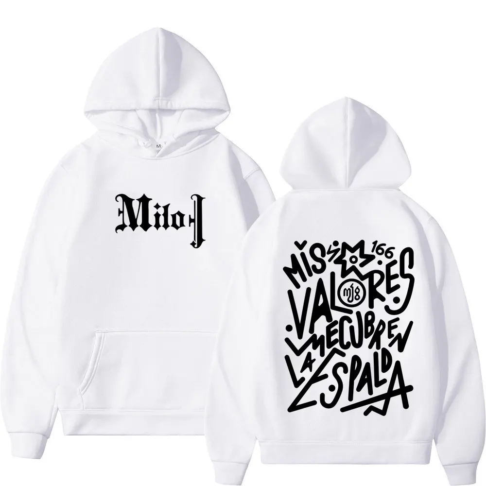ラッパーマイロ J ファッショングラフィックパーカー男性女性ヴィンテージプルオーバールーズカジュアル厚い特大ゴシックパンクフード付きスウェットシャツトップ