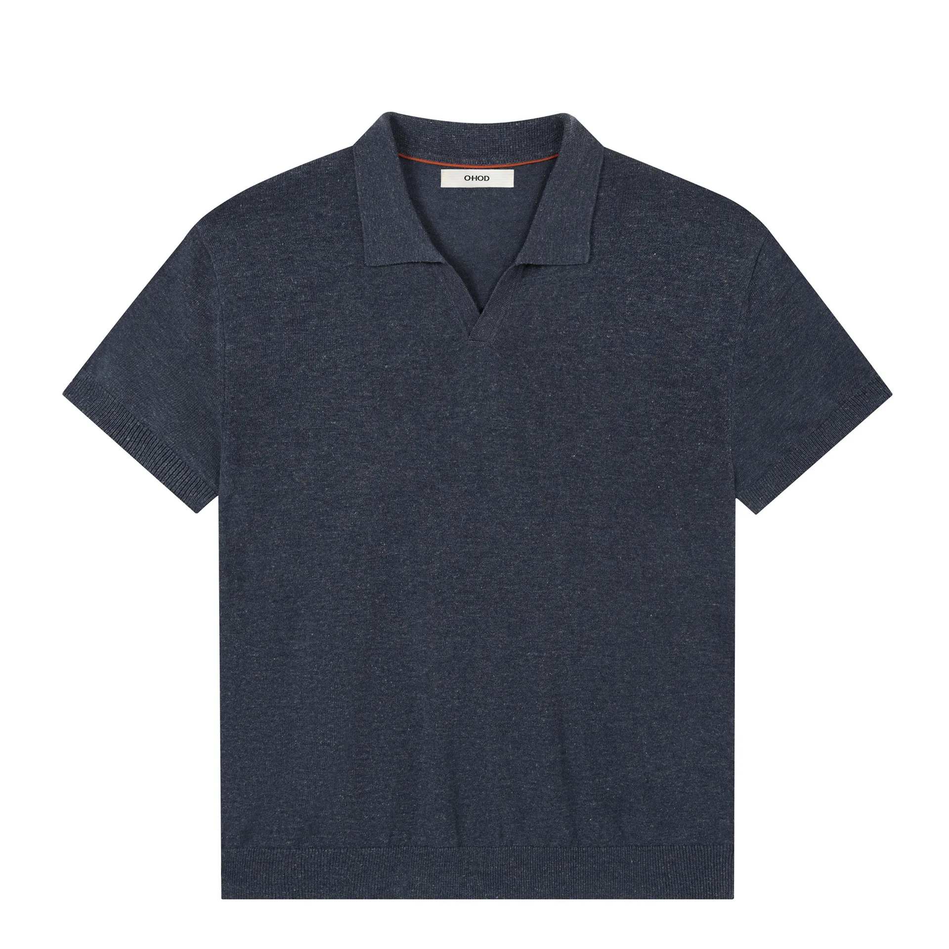 Linen Laisel Blend Summer Commuting Old Money Style Seagull Collar Polo Shirt Men's and Women's Loose