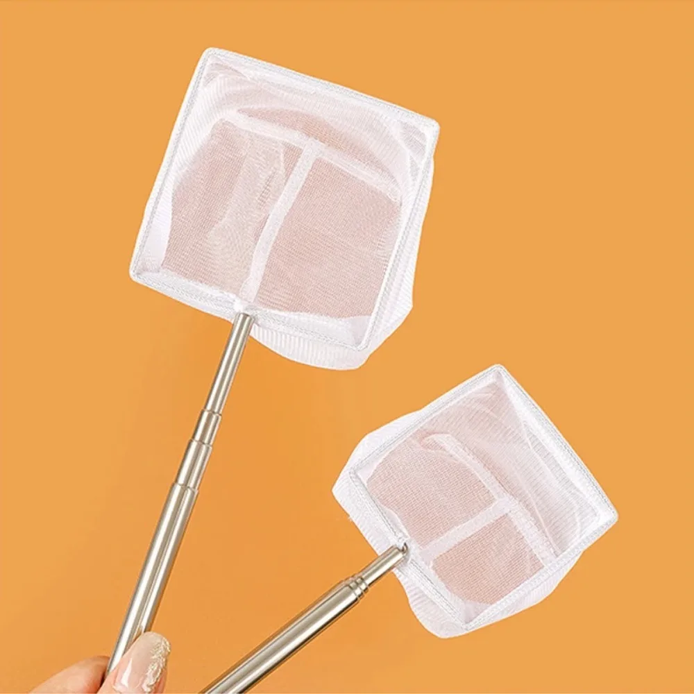 Aquarium Square Fishing Net With Suction Cup Extendable Long Handle Fishing Gear For Catching Fish Shrimp tank clean accessories image 3