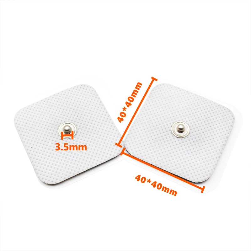 Self-adhesive electrode gel pad for body massage EMS muscle stimulator patch physical Tens machine muscle massage