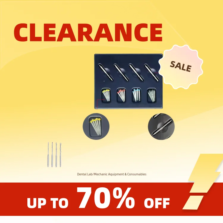 Clearance_Dental Fibre Post 20Pcs/Box Multi-sizes Pile Drills Screw Thread Quartz Mixed Kit Resin Root Canal Restorative Filling