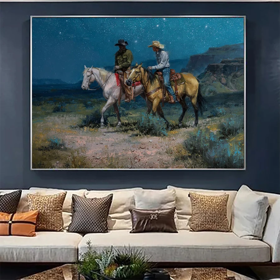 5D DIY diamante bordado imagen vaquero occidental y Animal caballo arte diamante pintura Kit nuevo punto de cruz mosaico arte de la pared
