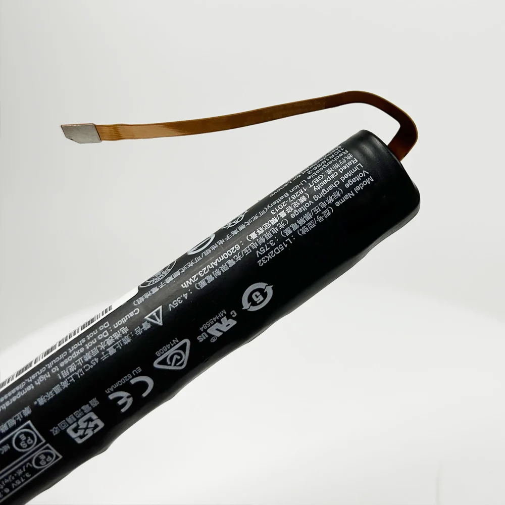 Imagem -05 - Bateria para Lenovo Yt3-x90l X90m X90f X90z L15d2k32 L15c2k32 Alta Qualidade Número de Rastreamento Dodomorn6200mah