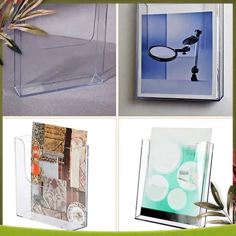Highly Recommended Wall Mounted File Organizer Transparent Wall Mounted File Holder Folder A5 File Holder For Home Office