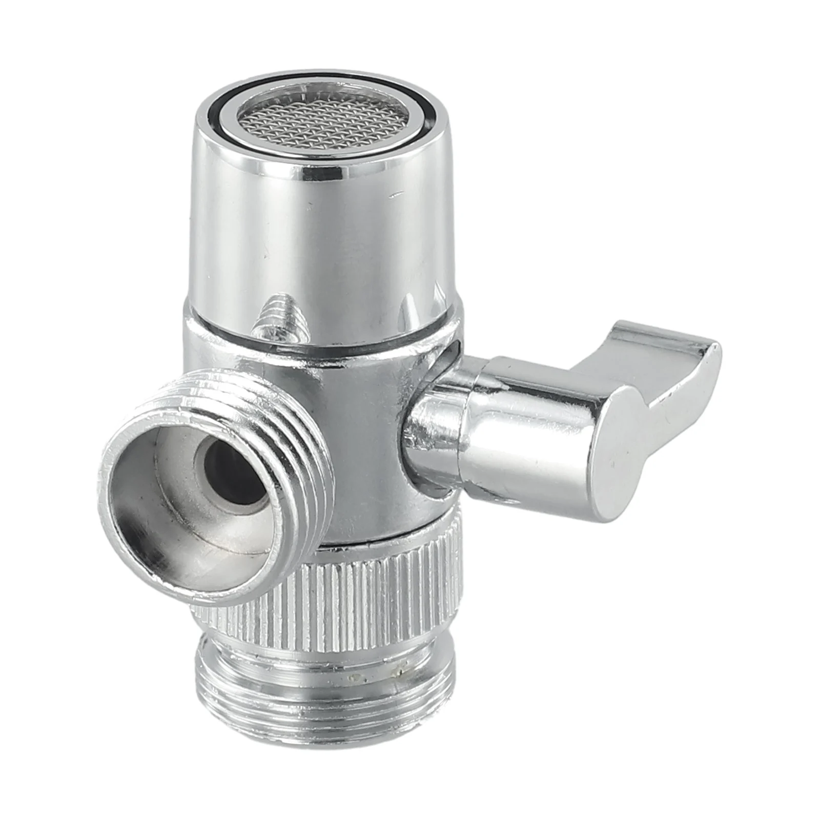 Faucet Diverter Valve Diverter For Toilet Kitchen Sink Splitter Stylish Useful Valve Diverter Faucet Adapter 3-way