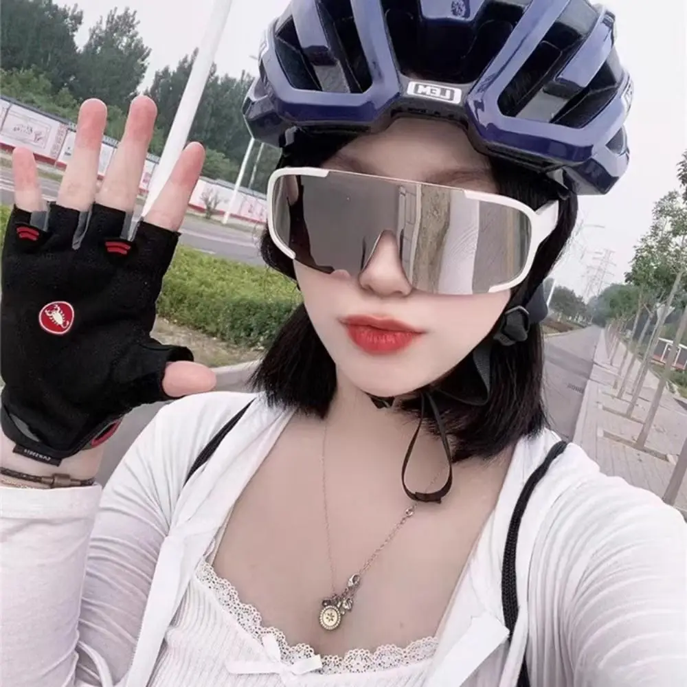 

Night Vision Outdoor Cycling Sunglasses Anti-UV Safety Windproof Cycling Glasses Protective Dust Proof Motorcycle Glasses