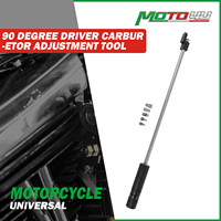 90 degree Hex Driver Carburetor Adjustment Tool For Multi-cylinder Motorcycles With 5pcs Special-Shaped Set Screwdriver Bit