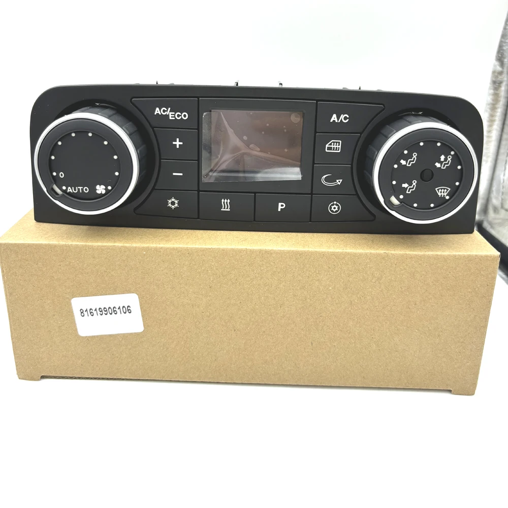 

Блок управления климат-контролем и отопителем для грузовиков MAN TGX TGS, универсальная замена, артикулы 81619906106, 81619906116, 81619906128, 816199060