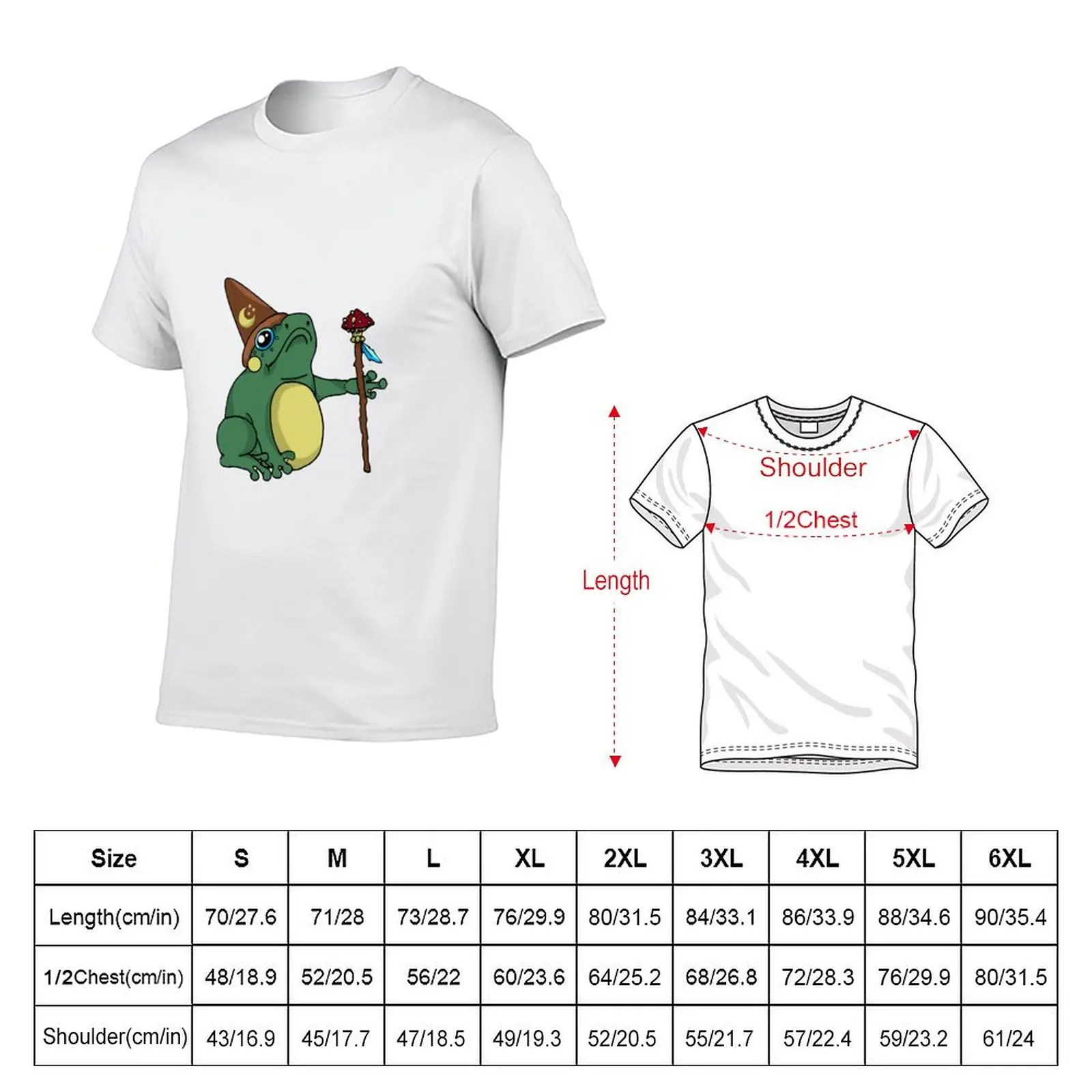Frog Wizard T-Shirt printed t shirts for man t shirts designer T-Shirt