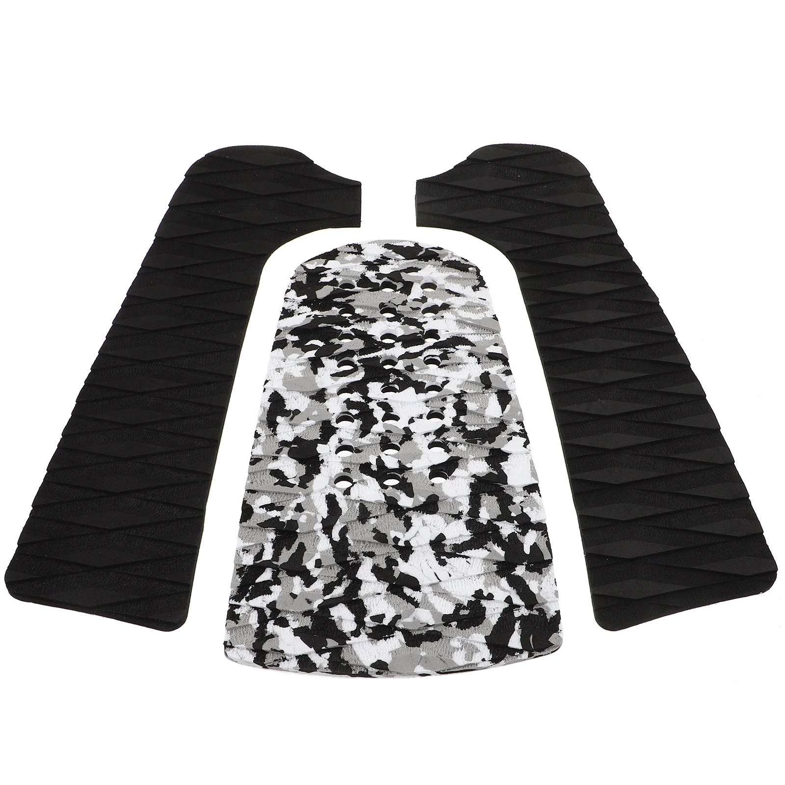 1 مجموعة لوح التزلج وسادة تثبيت إيفا الذيل وسادة المضادة للانزلاق لاصق تصفح عدم الانزلاق قبضة منصات ركوب الأمواج اكسسوارات لاصق الذيل منصات