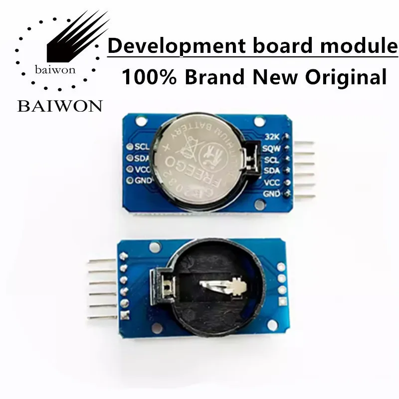 

DS3231 AT24C32 IIC High Precision RTC Real Time Clock Memory Module for Arduino without Battery