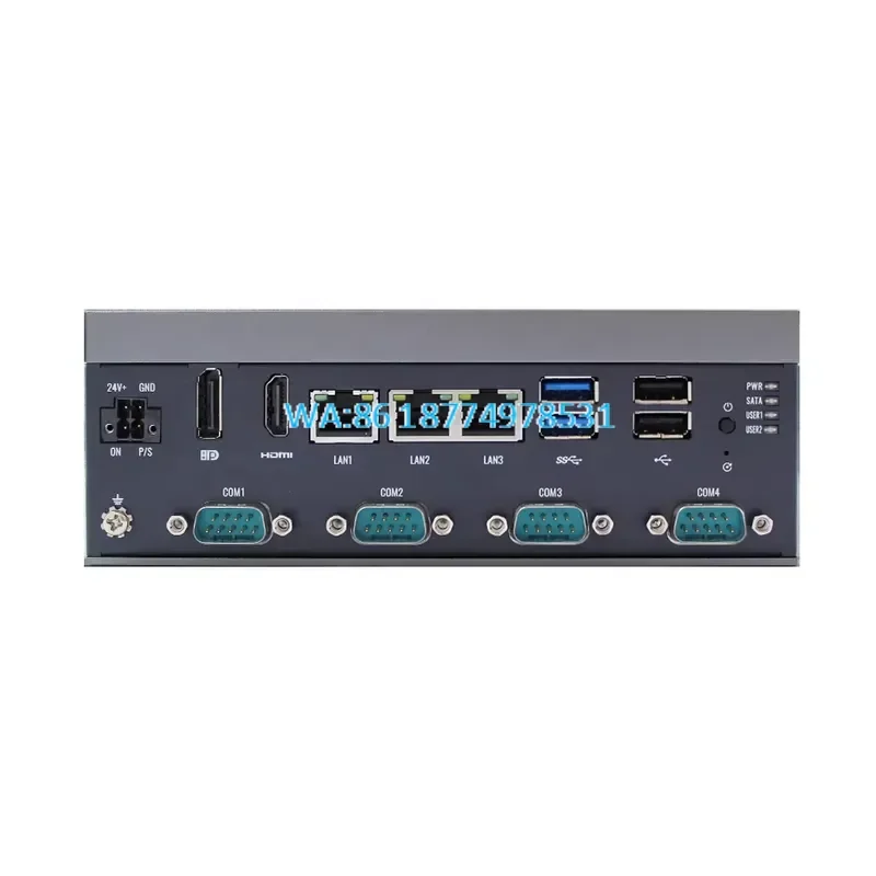 Wmwmnu for Atom J6412 Mini PC DDR4 RAM 3 RJ45 LAN 4 COM 4 USB 4G 5G WiFi Windows 10 11 Linux OS Industrial Embedded