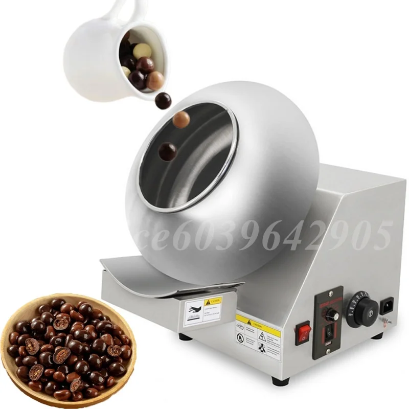 

Multi-Function Chocolate Candy Peanut Coating Machine Stainless Steel Coater Sugar Pan Peanut Nut Chocolate Coating Machine