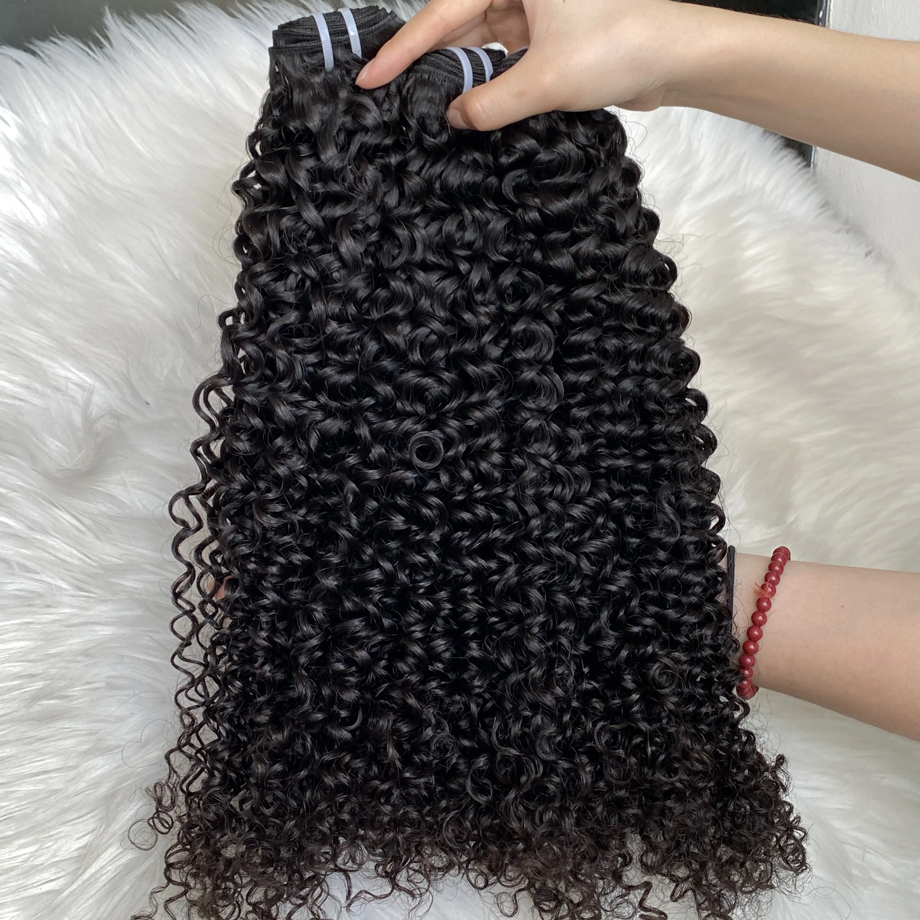natural-black-color-jerry-curl-virgin-human-hair-bundle-100g