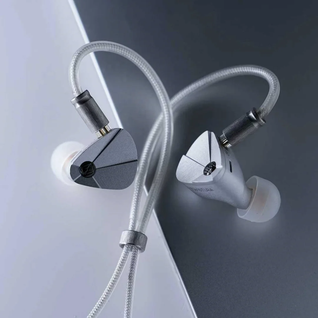 TWISTURA Beta Flagship 11mm Glass Diaphragm Dynamic Wired Earphone with CNC Aluminum Alloy Housing
