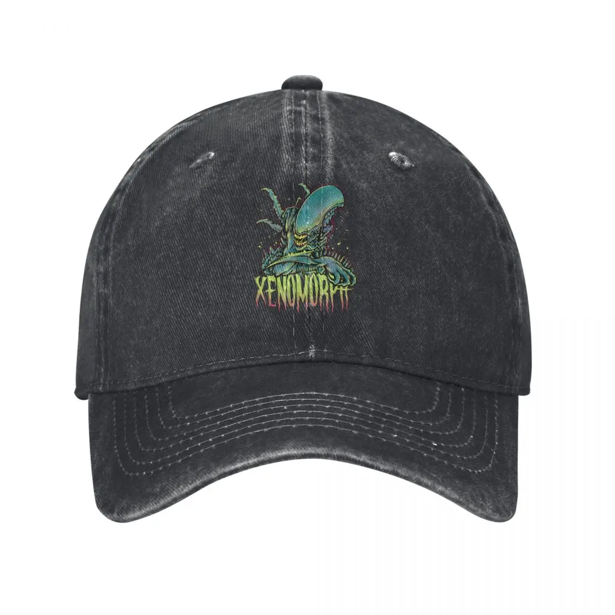 Summer Cap Sun Visor Beware Hip Hop Caps Alien Xenomorph Cowboy Hat Peaked Hats