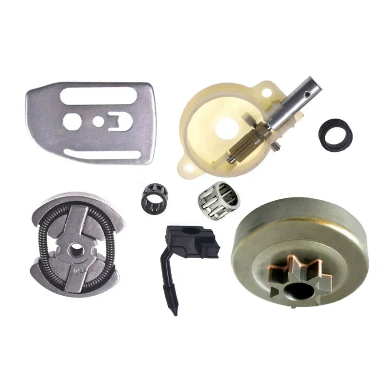 Oil Pump Set Oiler Clutch Drum For  41 136 137 142 141 Chainsaw Replacements Bearing Durable Convenient