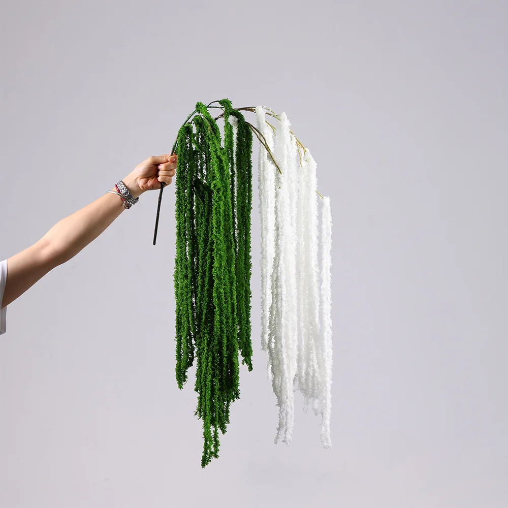 

2 шт., искусственная шерсть, подвесной рис, уличная свадебная зелень, украшение, арка, фон, настенная цветочная композиция, искусственные растения