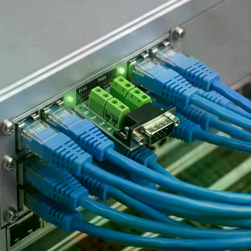 New Db9 Serial Com Transfer-Free Solder Terminals Rs232 Male Connector With Back Side Screw Diy