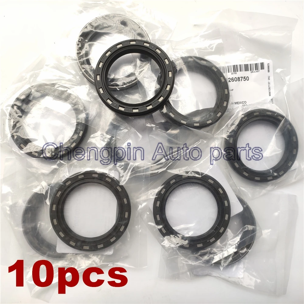 

10X Engine Crankshaft Oil Seal OEM# 12608750 For Chevrolet Aveo Cruze Captiva Equinox Cadillac SRX XTS CTS