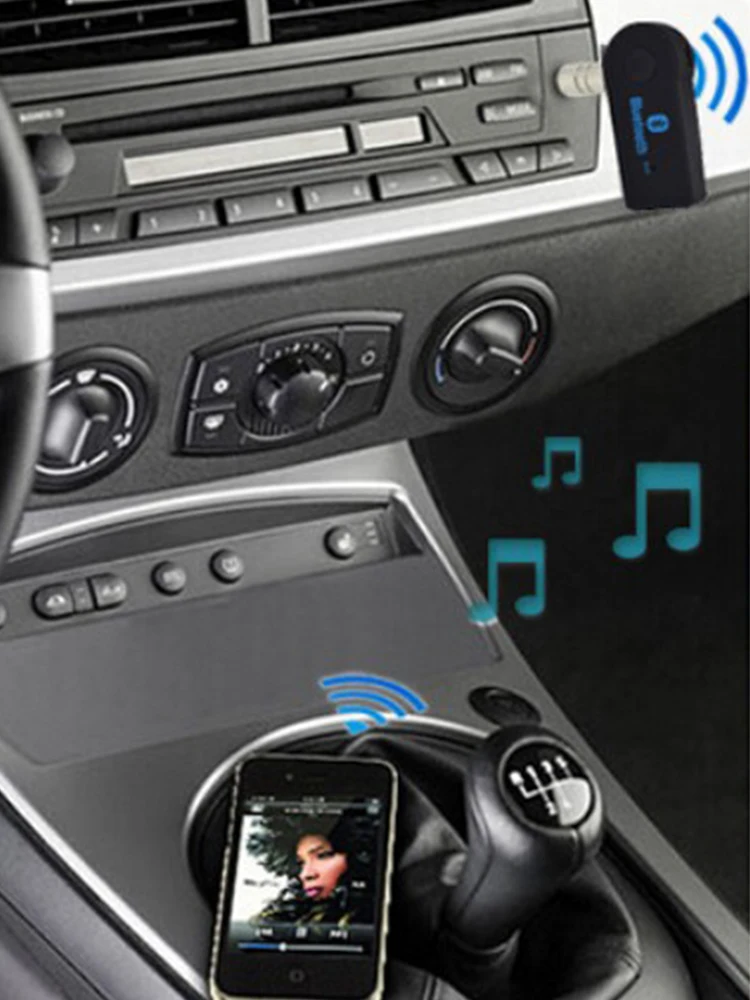 1 pièces sans fil Bluetooth musique Audios 5.0 récepteur 3.5mm Streaming voiture A2DP casque AUX adaptateur connecteur micro mains libres lecteur