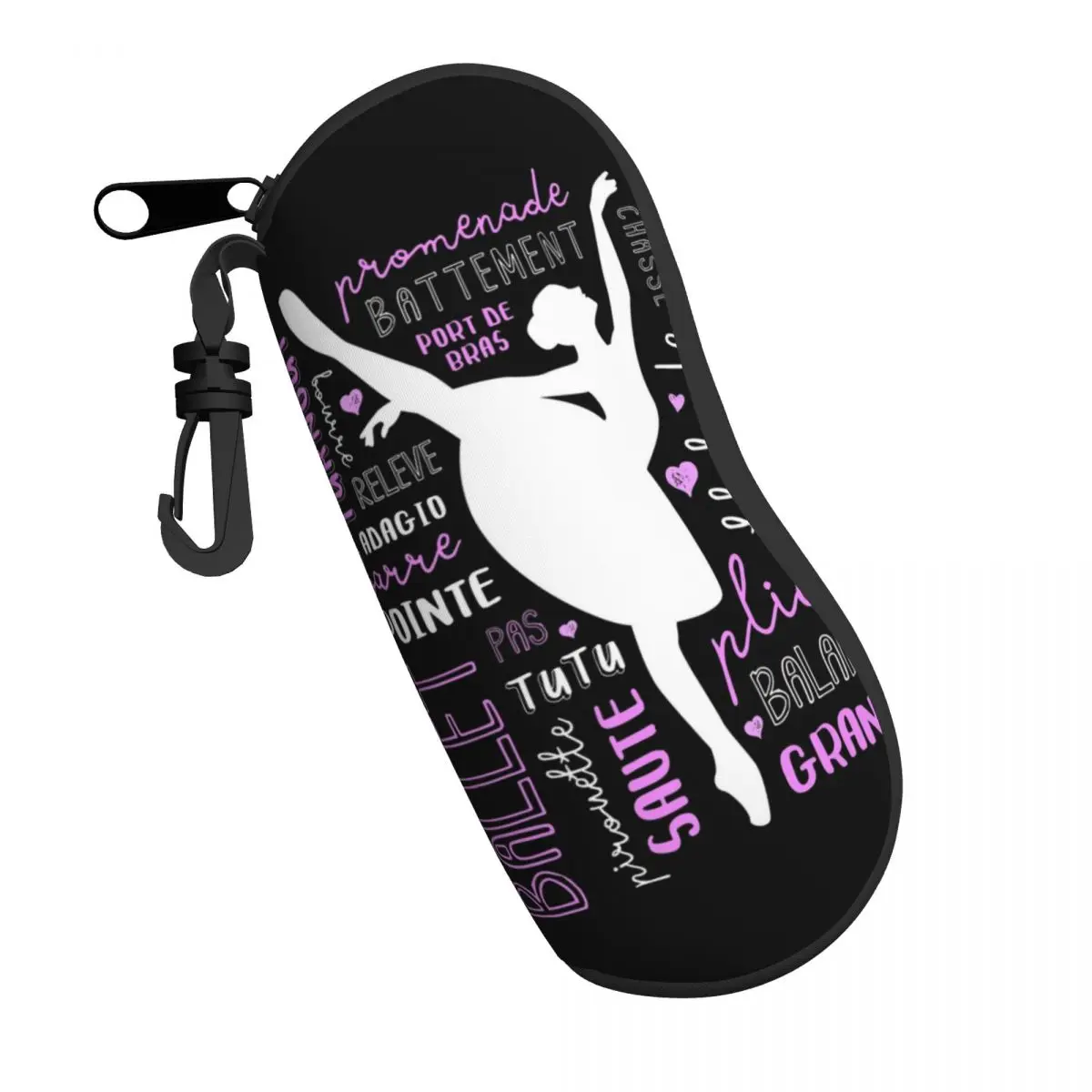 Custom Ballet Art Glasses Case Fashion Ballerina Dancer Shell Eyeglasses Case Sunglasses Box