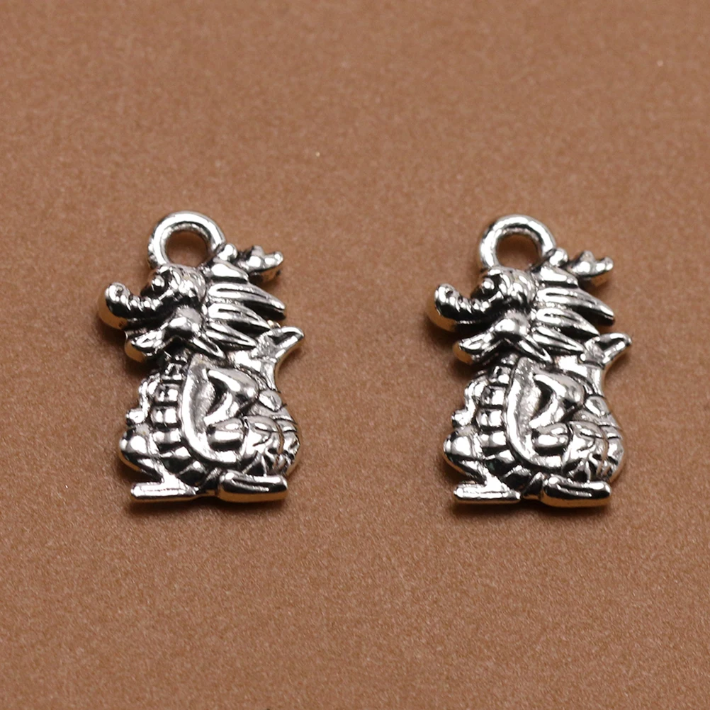 50 قطعة سبائك زودياك قلادة سحر DIY بها بنفسك صنع المجوهرات أساور أقراط قلادة مجموعة إكسسوارات معدنية صغيرة