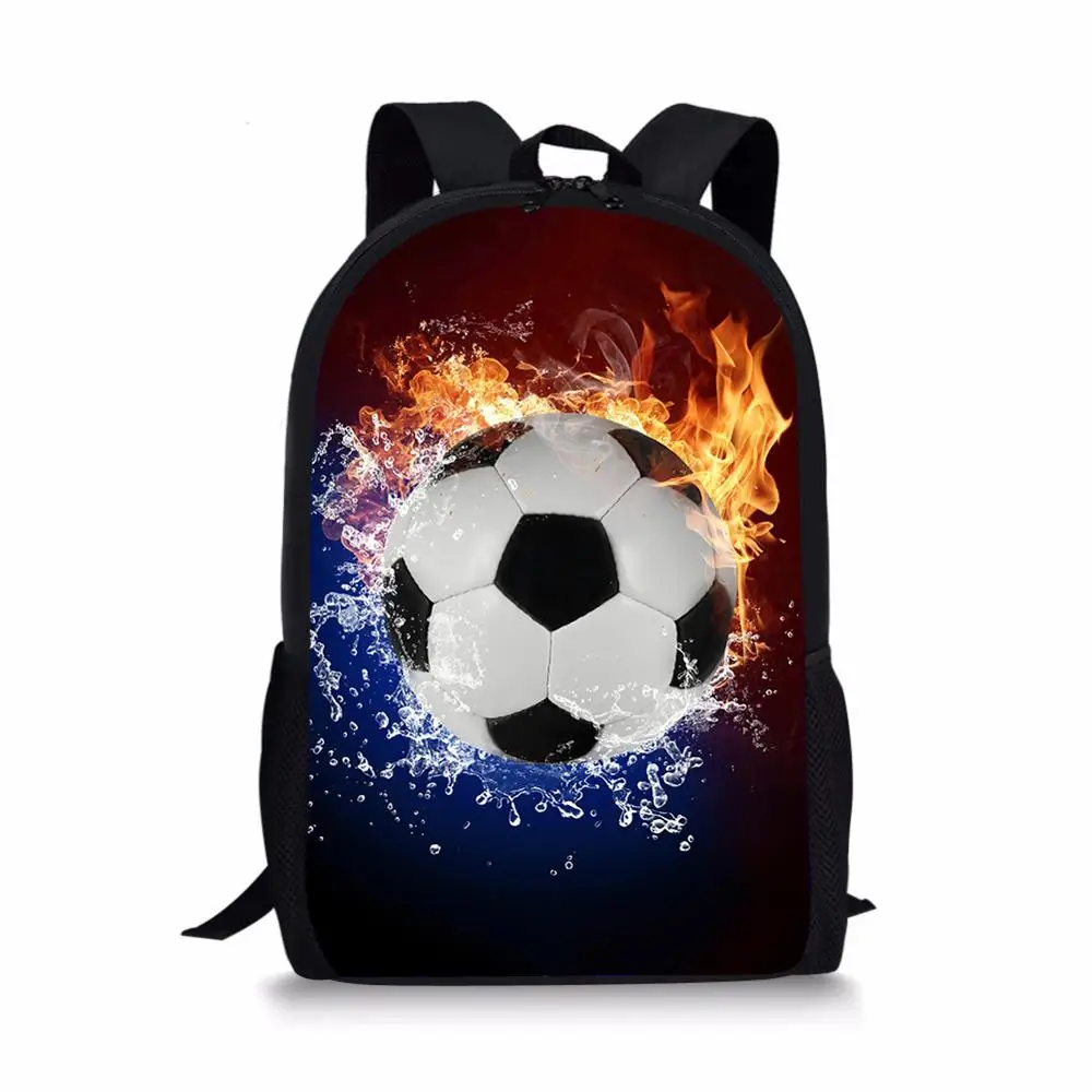 Kids School Bags For Boys Back Pack Cute Soccer Print Children Book Bag Primary Students Backpack Bagpack Mochilas Escolares