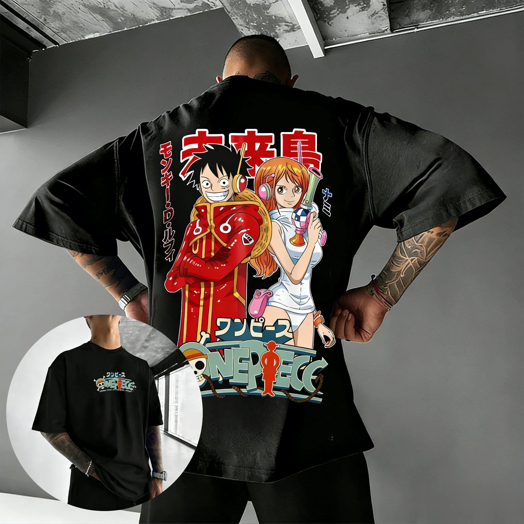 

One Piece Anime Graphic T Shirt Men Women Luffy Nami Cartoon Print Cotton Short Sleeve Tee 2026 Summer Streetwear Casual Top Y2k
