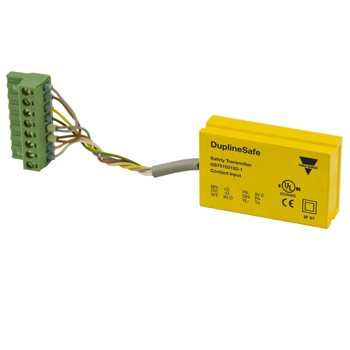 Dupline Safe Bus Powered Input Module GS75102192-1 with 1 Contact Input IP67 Approved by TUeV SIL3 And 13849-1 P
