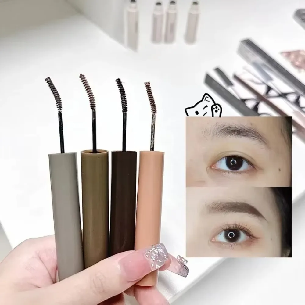 Nouvelle crème de teinture longue durée pour sourcils, séchage rapide, Gel de teinture marron et gris, imperméable, rehausseur de sourcils, maquillage, cosmétiques