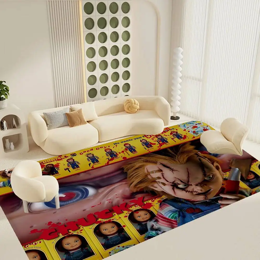 

Horror Movies Bride Of Chucky Bathroom Mat Kids Room Bedroom Decoration Balcony Anti-Slip Doormat Living Room Welcome Rug