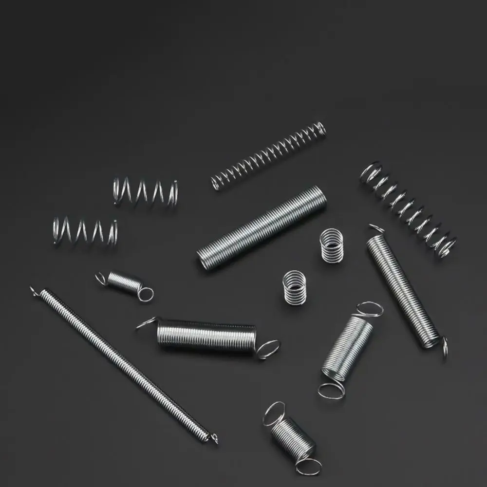 200 Pcs 20 Sizes Metal Tension Springs Replacement Kit Stainless Steel Spring Coil Compression Springs Burliness Durable