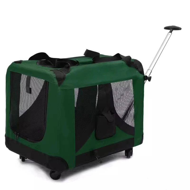 

Car Tie Rod Pet Cage Out Portable Folding Cart Breathable Outdoor Tent