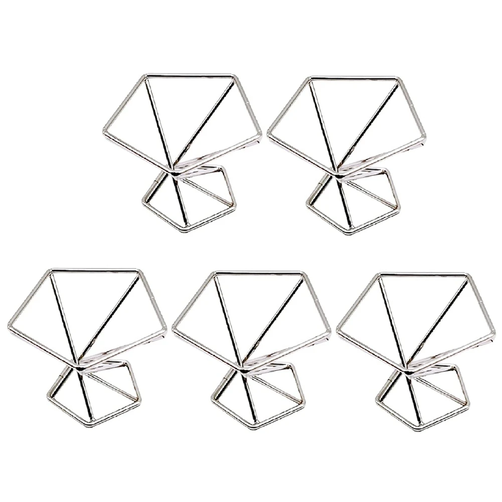 AB39-Pack 5 Air Plant Holder Air Plants Holders Tillandsias Display Air Purifying Plant Container Air Fern Stand