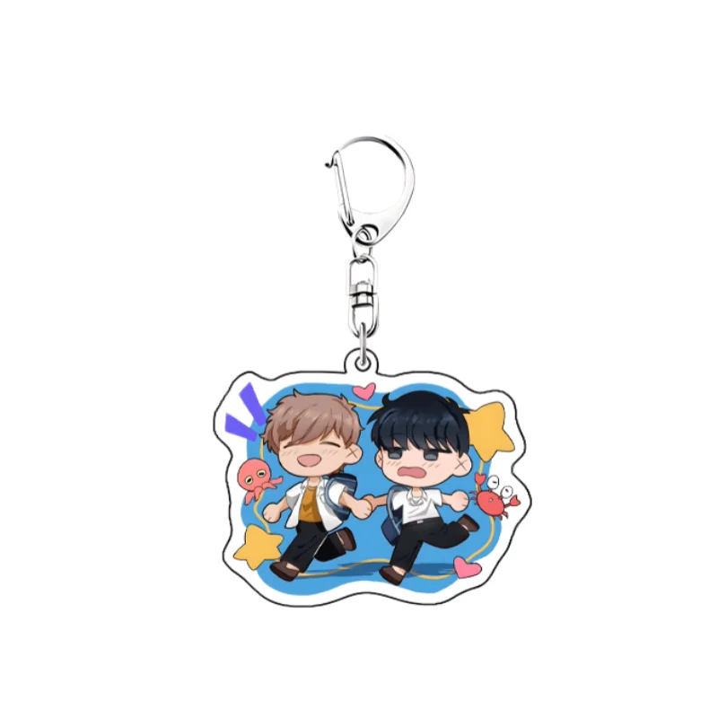 Go For It Nakamura Acrylic Keychain Okuto Nakamura Aiki Hirose Cute Anime Bag Pendant Chaveiro Llaveros Keychain Fans Gift