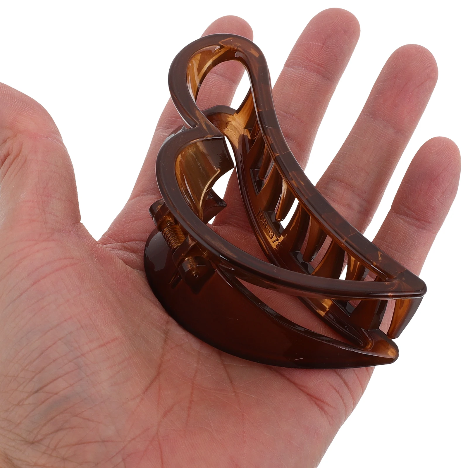 

Элегантные заколки в форме сердца, коричневые аксессуары в стиле каваи, модные заколки для волос, прочный материал, события, западный стиль, женские праздники