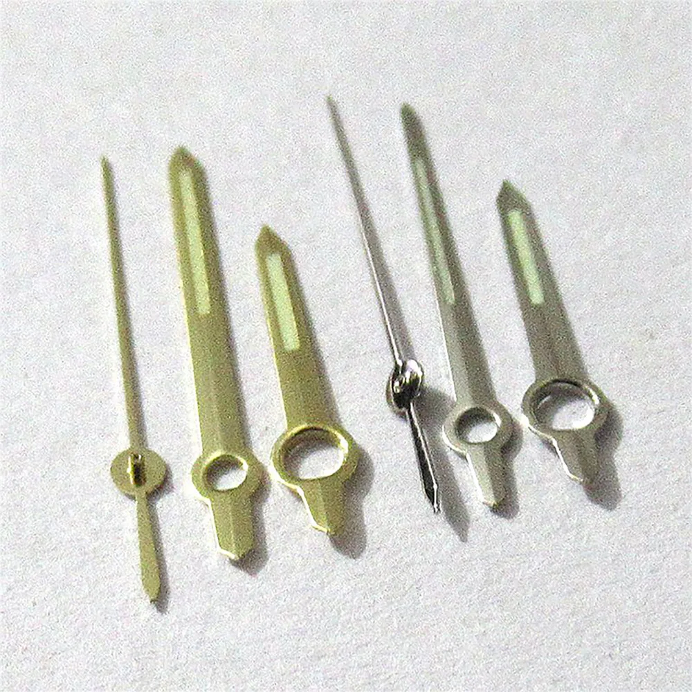 

Watch Hands Silver/Gold Three-hand Watch Pointers for Men's Watch Accessories Suitable for 8200 Movement 3Pins Needles