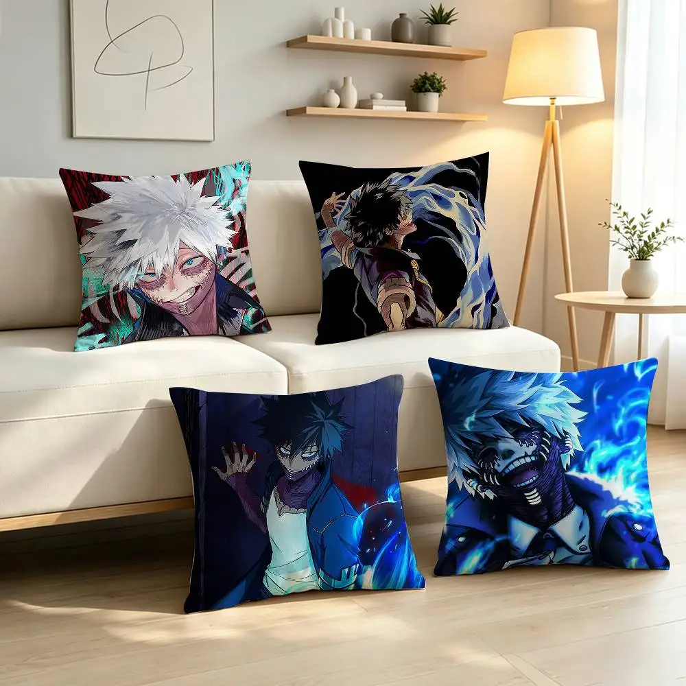 COOL T-Toya Todoroki Dabi  Pillow Case Pattern Printed Pillowcase For Living Room Sofa Cushion Cover