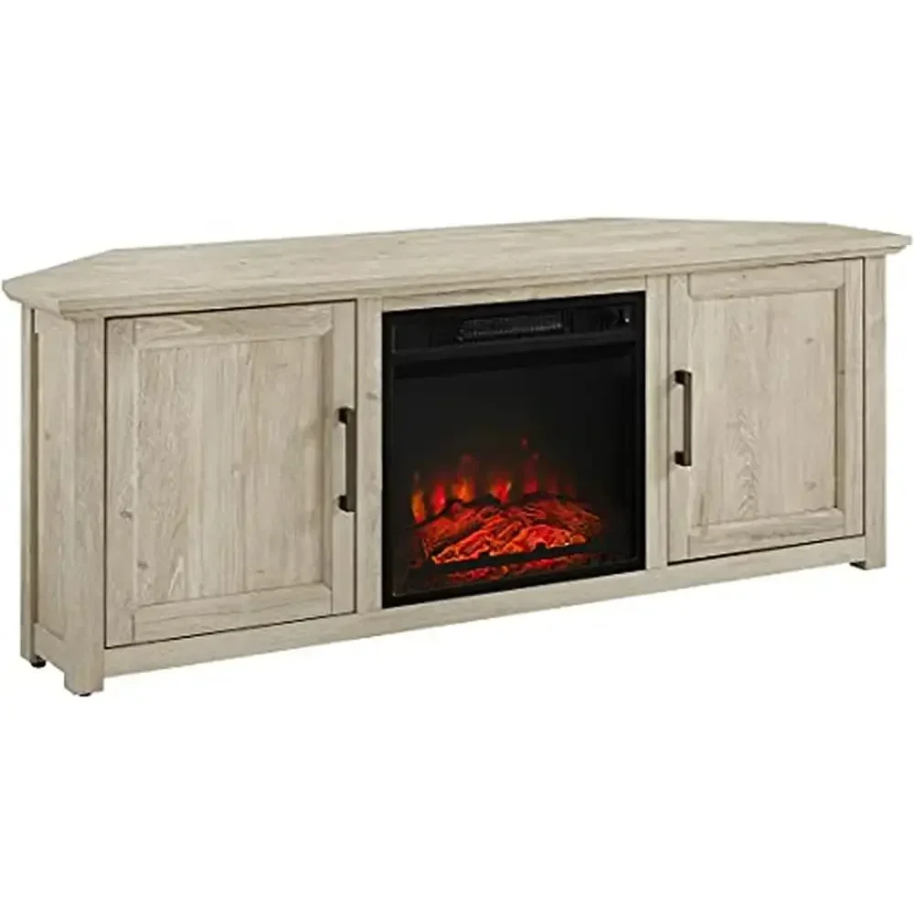 Corner Fireplace TV Stand 65