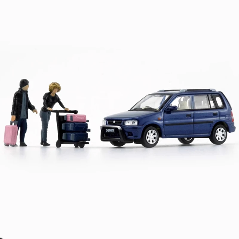 

BM литой под давлением масштаб 1:64 1994, Demio MPV, имитация сплава, модель автомобиля, статическая коллекция, украшенные праздничные подарки, игрушки, сувенирный подарок