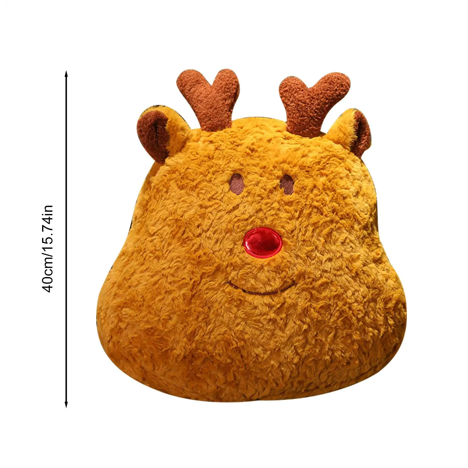 عيد الميلاد وسائد فخمة زينة الشتاء عيد الميلاد على شكل رمي الوسائد للمنزل غرفة المعيشة غرفة نوم الأريكة أريكة الطرف النوم #6