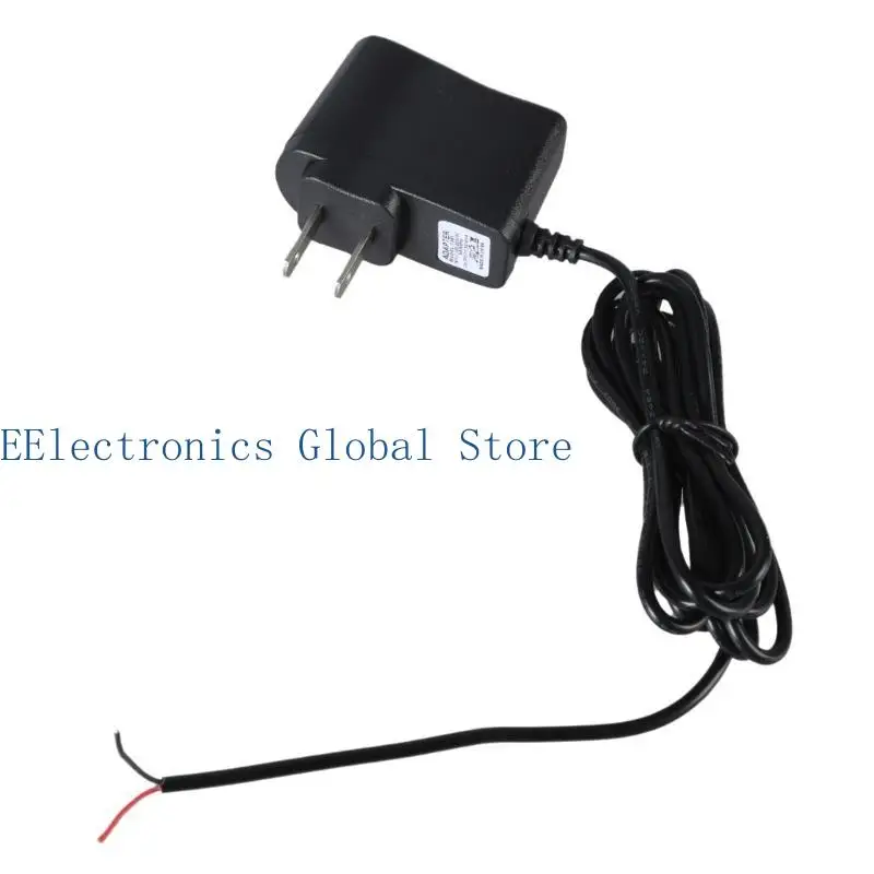 462B US Plug Power Converters 100V-240V to DC1.5V 1A Boost Battery Eliminators Replace 1.5V AA/3A/C/D LR03 Connect for Toy