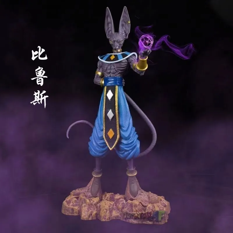 

Dragon Ball Beerus God of Destruction Whis Jirento breaks Goku model ornaments statue hand model