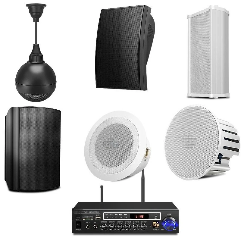 

Wireless bluetooth ceiling audio ceiling speaker wall-mounted speaker outdoor waterproof sound column
