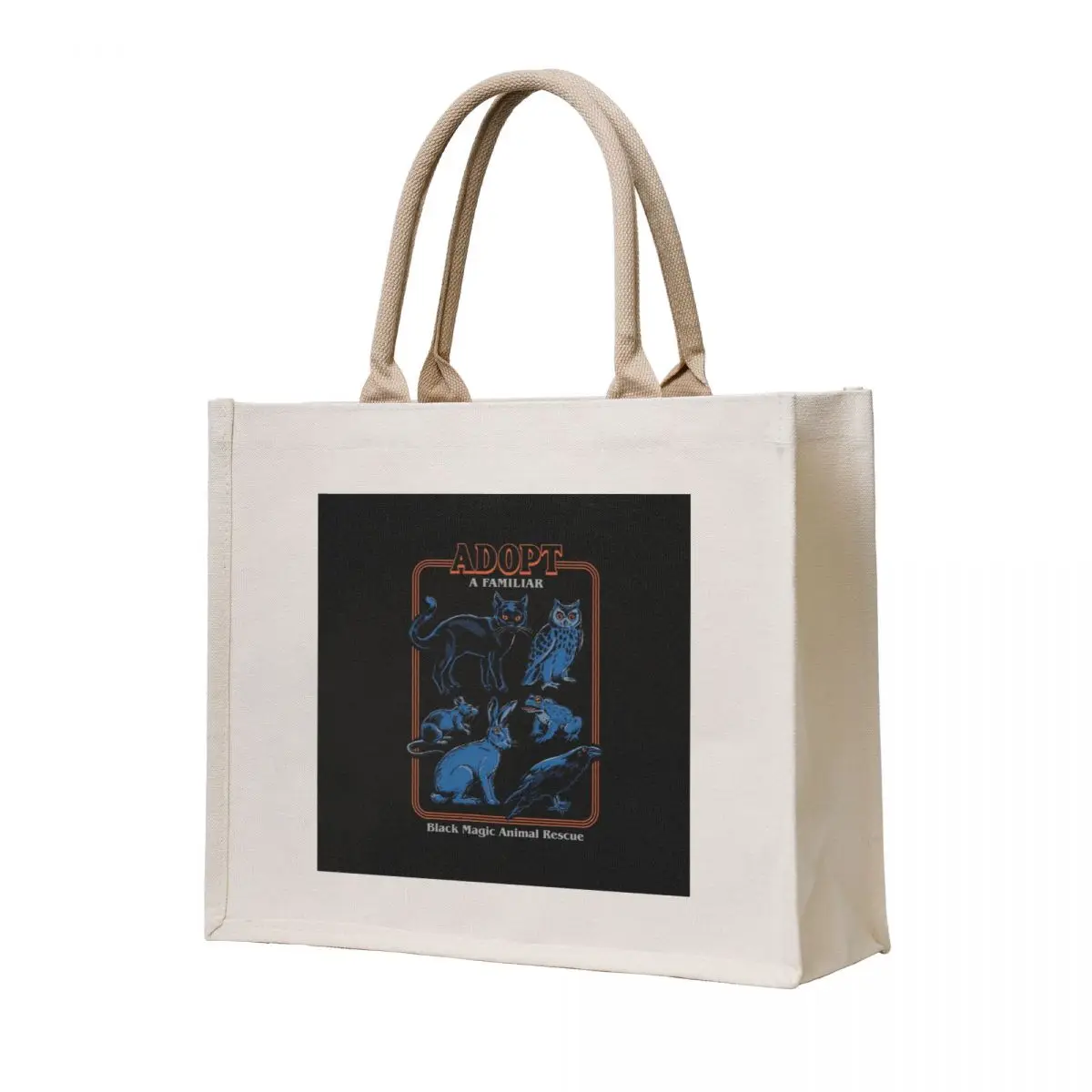 

Adopt A Familiar Tote Bag shopping bag tote bag woman cloth woman