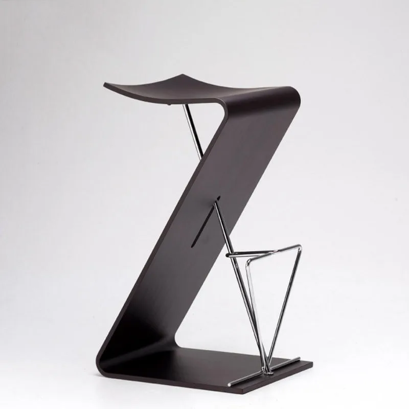 Bending board Bar chair Internet celebrity high stool Bar showroom Commercial island
