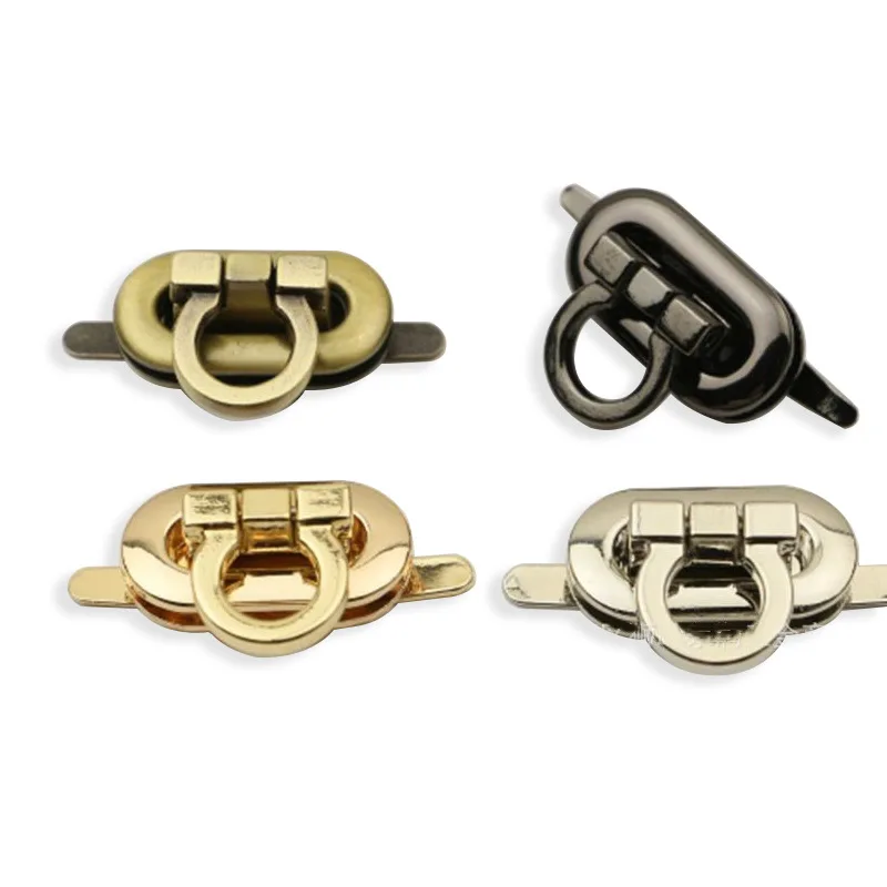 Purse Twist Turn Locks Metal Hardware Bag Clasps for DIY Bag Handbag Shoulder Bag Wallet Making Supplies